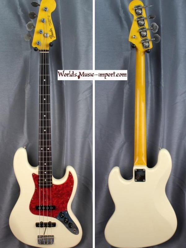 V E N D U E... FENDER Jazz Bass JB-62' 1999 - OWhite - japan import *OCCASION*