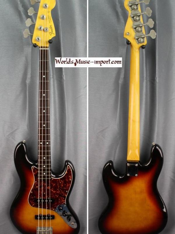 V E N D U E... FENDER Jazz Bass JB'62-75 1983 'JV' - 3TS Sunburst - japan import *OCCASION*