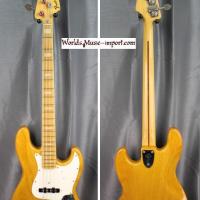 Fender jazz bass jg 75 ash nat nitro 1989 japan 17 