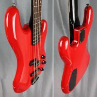 Fender jazz bass special pj 535 medium scale red 1985 post jv japan import 4 