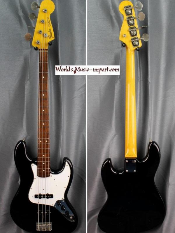 V E N D U E... FENDER Jazz Bass JB-62' Black 1998 japon import *OCCASION*