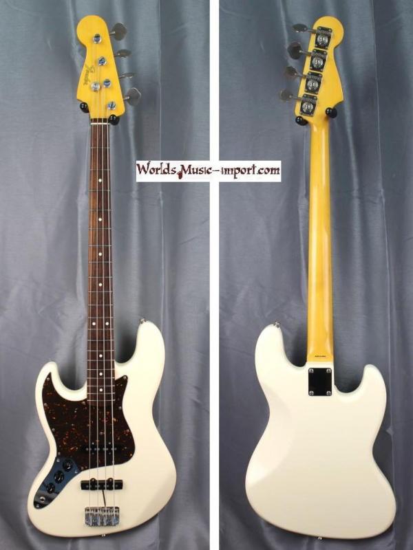 V E N D U E... FENDER Jazz Bass JB'62-LH 2014  gaucher - VWhite - japan import *OCCASION*