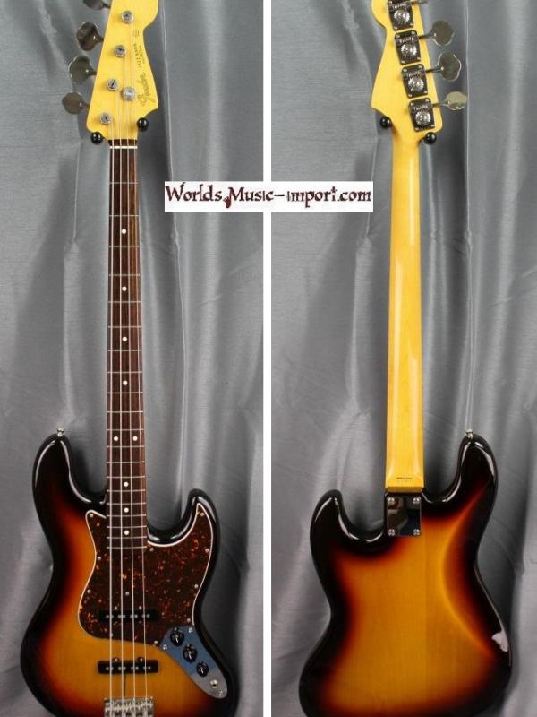 FENDER Jazz Bass JB-62' 3TS 2008 japon import *OCCASION*