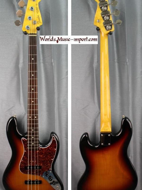 V E N D U E... FENDER Jazz Bass JB'62-US reissue 1994 - 3TS Sunburst - japan import *OCCASION*