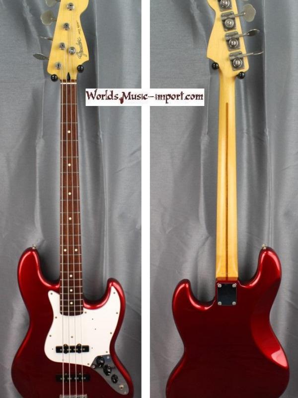 FENDER Jazz Bass Standard 2002 - CAR Candy Apple Red - japan import *OCCASION*