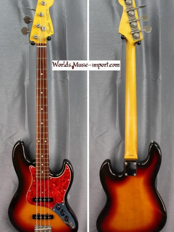 V E N D U E... FENDER Jazz bass JB-62M Medium scale 2000 - 3TS sunburst - RARE japan import *OCCASION*