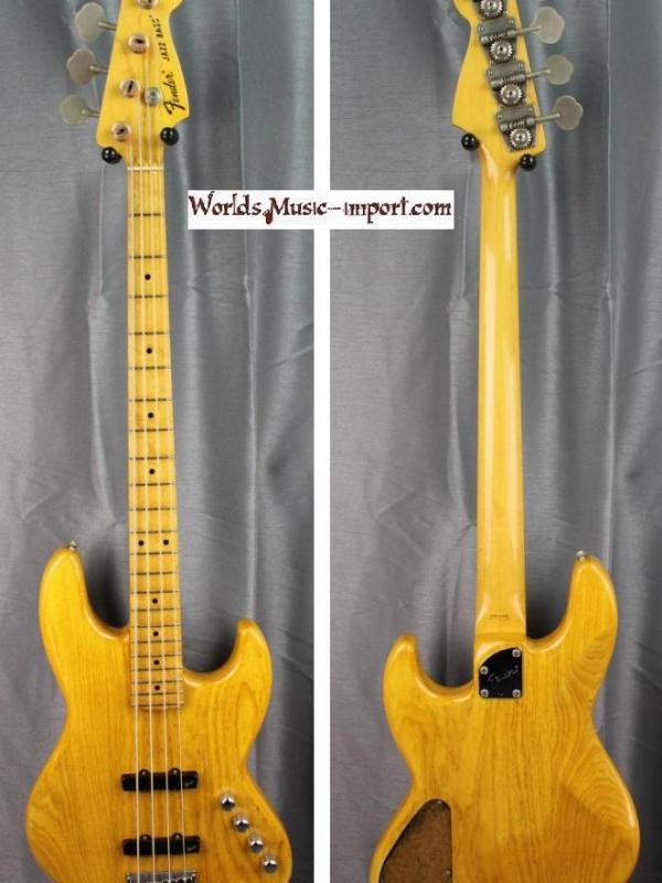 V E N D U E... FENDER Jazz Bass JBR-80M Ash Nat 1986 japon import *OCCASION*