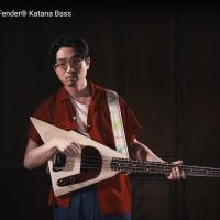 Fender katana hama okamoto white