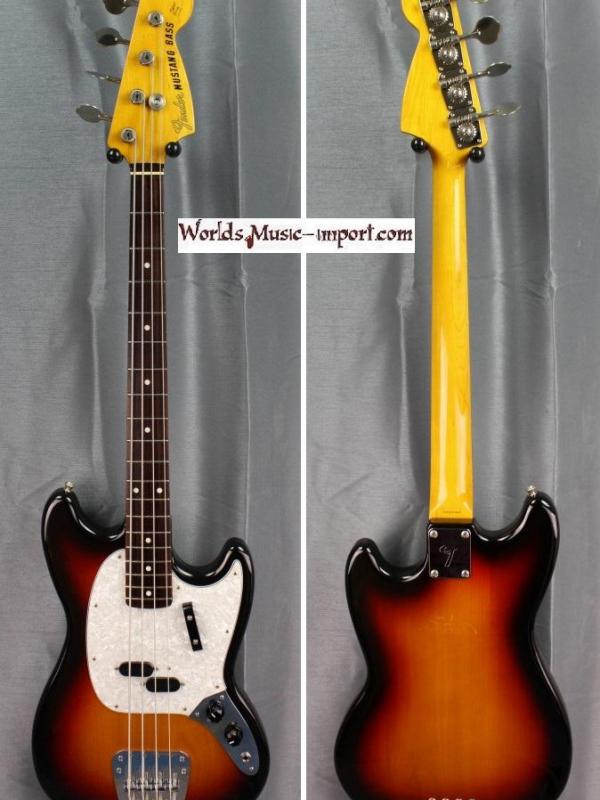 Fender mustang bass mb 98 sd sunburst 1999 japan import 16 