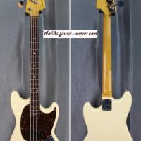 Fender mustang bass mb98 70sd short scale 2013 white japan import 2 