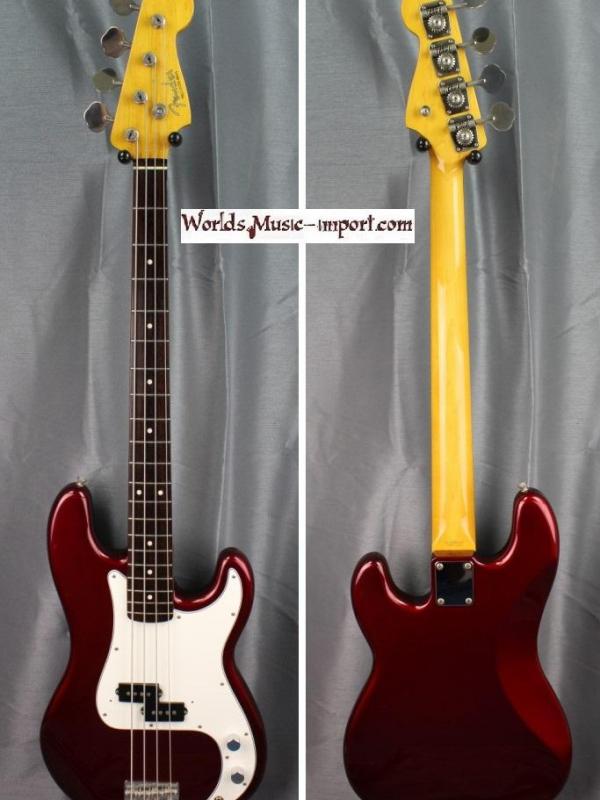 FENDER Precision Bass PB-62' 2004 - OCR Old Candy Apple Red - Japan import * OCCASION*