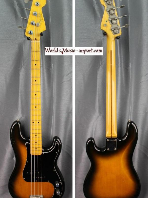 V E N D U E... FENDER Fender Precision Bass PBA-57-90' US 1990 - 2TS - Nitro 'order made' japan import *OCCASION*