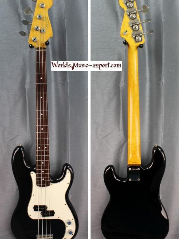 Fender precision bass pb 62 black 1984 jv import japan 17 