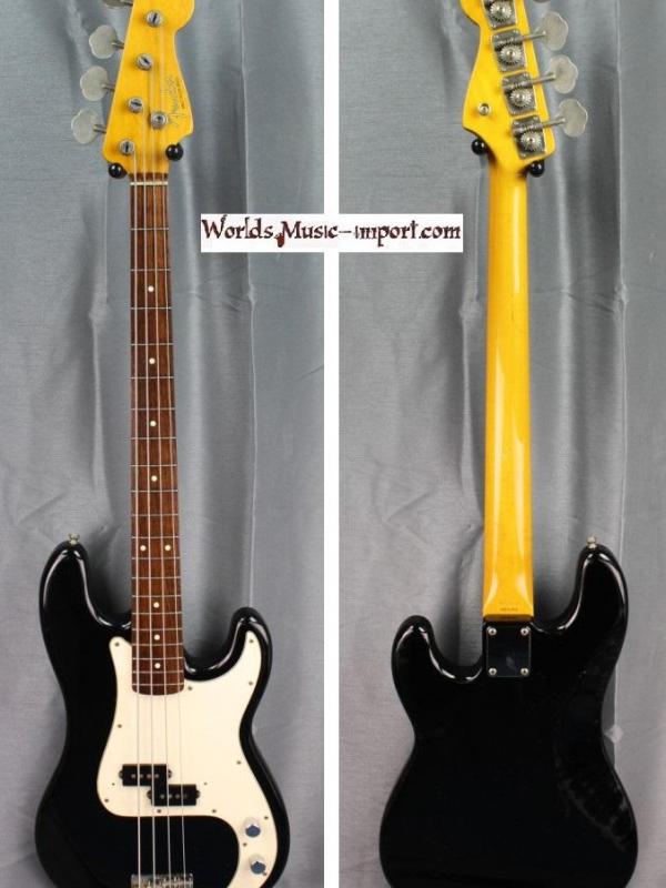 Fender precision bass pb 62 black 1993 japan import 5 