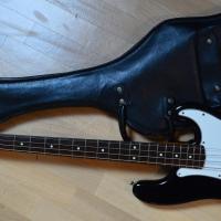 Fender precision bass pb 62 jv 1984 black japan import 1 