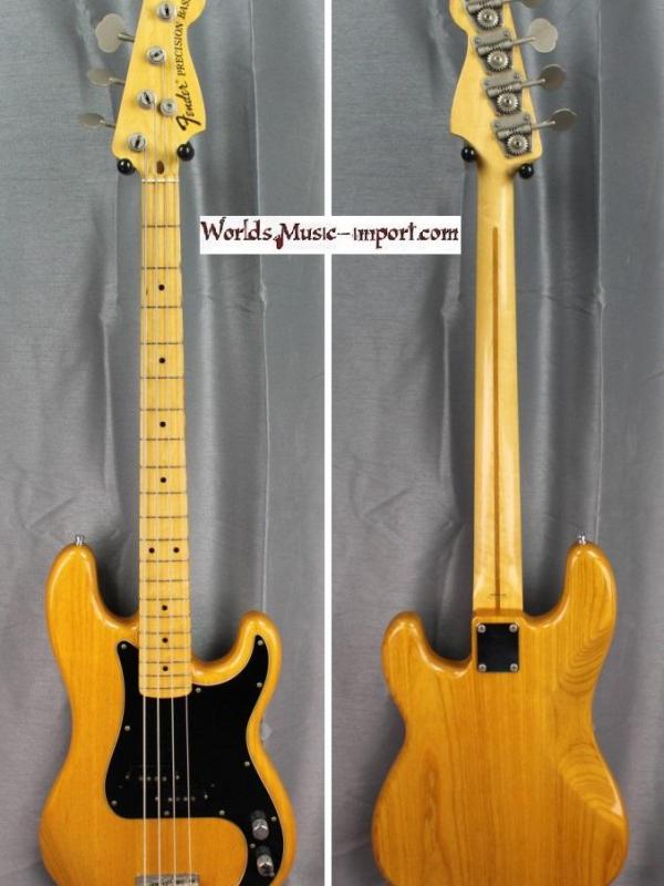 Fender precision bass pb 70 ash nat 1988 japan import 9 