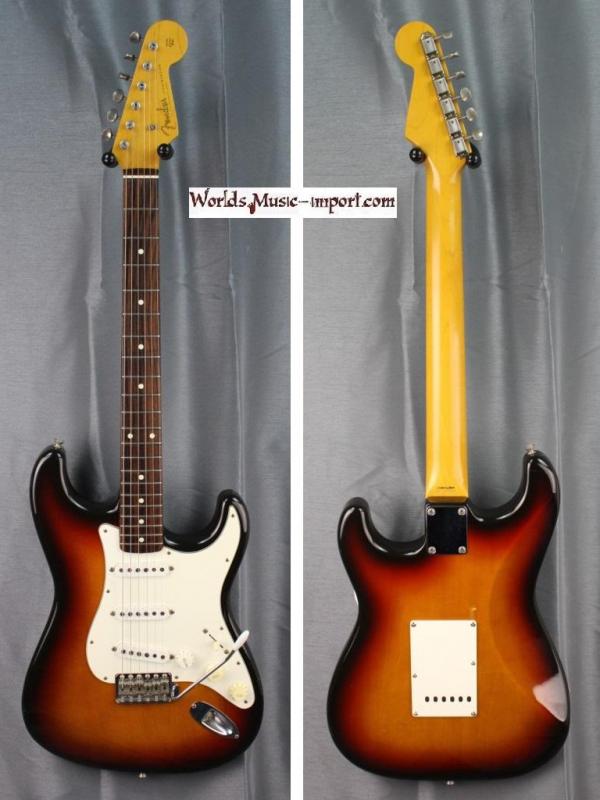 FENDER Stratocaster ST'62-US 1999 - 3TS Sunburst - japan import *OCCASION*