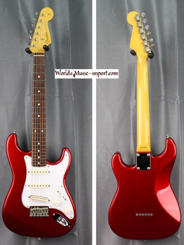 FENDER Stratocaster ST'62-SS Short Scale 2012 - CAR Candy Apple Red - RARE japan import *OCCASION*