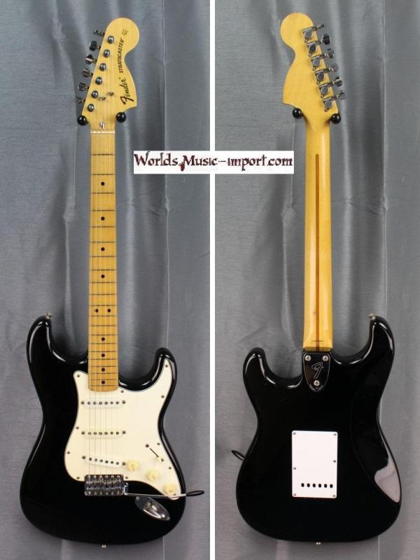 FENDER stratocaster ST'72-US 1ère série 1996 - black - Japan Import *OCCASION*