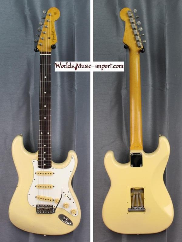 Fender stratocaster std 62 wh relic 1987 japan import 10 