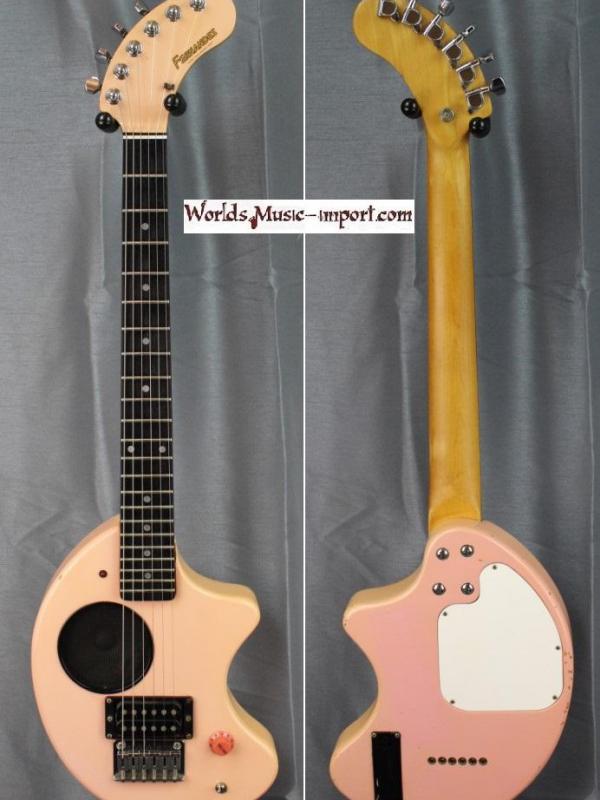 V E N D U E... FERNANDES Mini-guitare ZO-3 Eléphant Pink import japon *OCCASION*