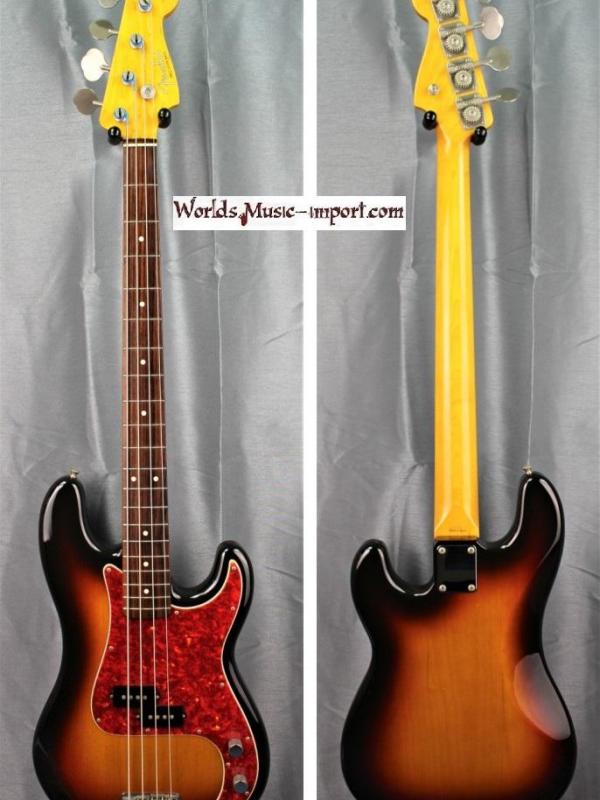 VENDUE... FENDER Precision Bass PB'62 RI 2000 3 Tons Sunburst japan import *OCCASION*