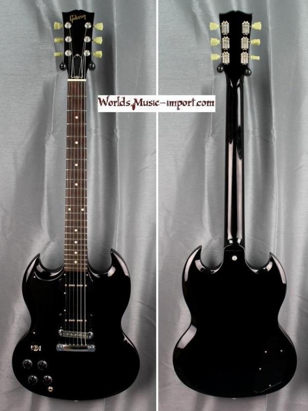 V E N D U E... GIBSON SG special P-90 Gaucher LH Black 2011 USA import *OCCASION*