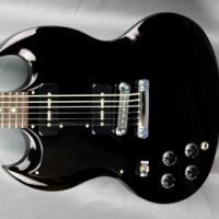 Gibson sg special p90 lh gaucher black 2011 usa 19 