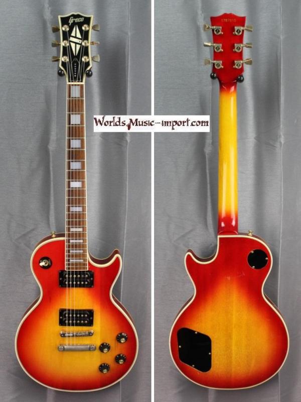 Greco les paul custom egc 600 1978 csb japan import 19 