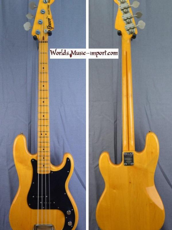 GRECO Precision Bass PB-580 Ash Nat PB'70 1975 japan import *OCCASION*