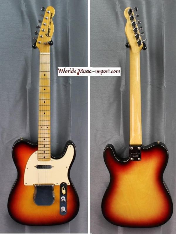 Greco telecaster te 350 sunburst 1875 japan import 19 