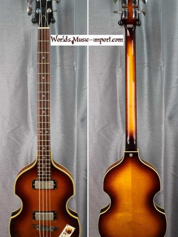 V E N D U E... GRECO Violin Bass Beatles 1987 VB-500 SB japon import *OCCASION*