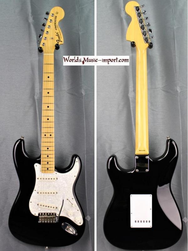 VENDUE... FENDER Stratocaster ST'68-TX 2014 black Japan import 'RARE' *OCCASION*