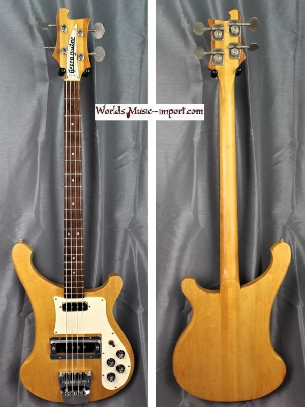 V E N D U E... GRECO RB-700 Rickenbacker Bass Natural 1978 Japon import *OCCASION*