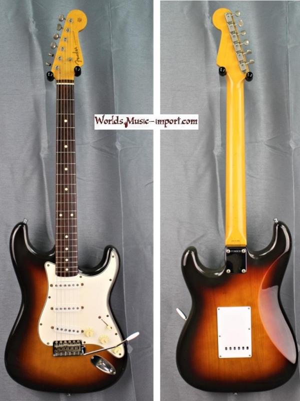 VENDUE...  FENDER Stratocaster ST'62-US 3TS 1989 japon import *OCCASION*
