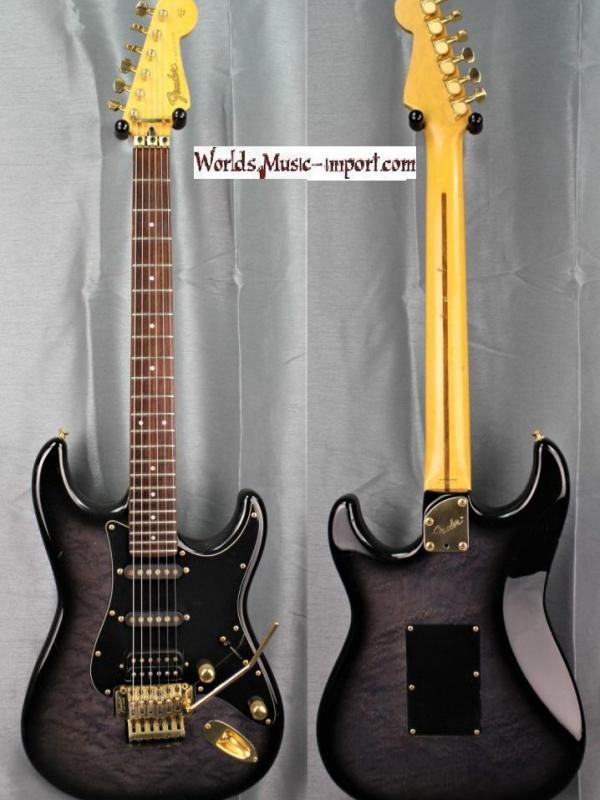 V E N D U E... FENDER Stratocaster STR-75R 1988 Trans Purple 'RARE' Floyd Ex-trem japan import *OCCASION*