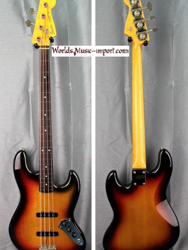 V E N D U E... FENDER Jazz Bass JB'62-US FL 2005 3 Tons Sunburst 