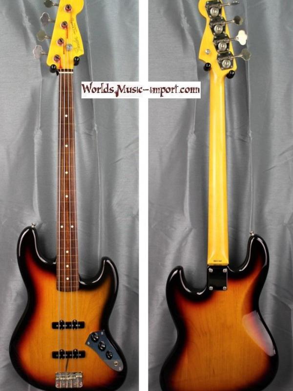 V E N D U E... FENDER Jazz Bass JB'62-US FL fretless 1995 3TS japan import *OCCASION*