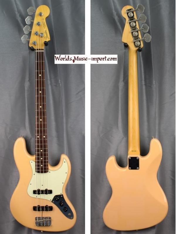 V E N D U E... FENDER Jazz bass JB'62M 1994 - SLP Shell Pink - Medium Scale RARE japan import *OCCASION*