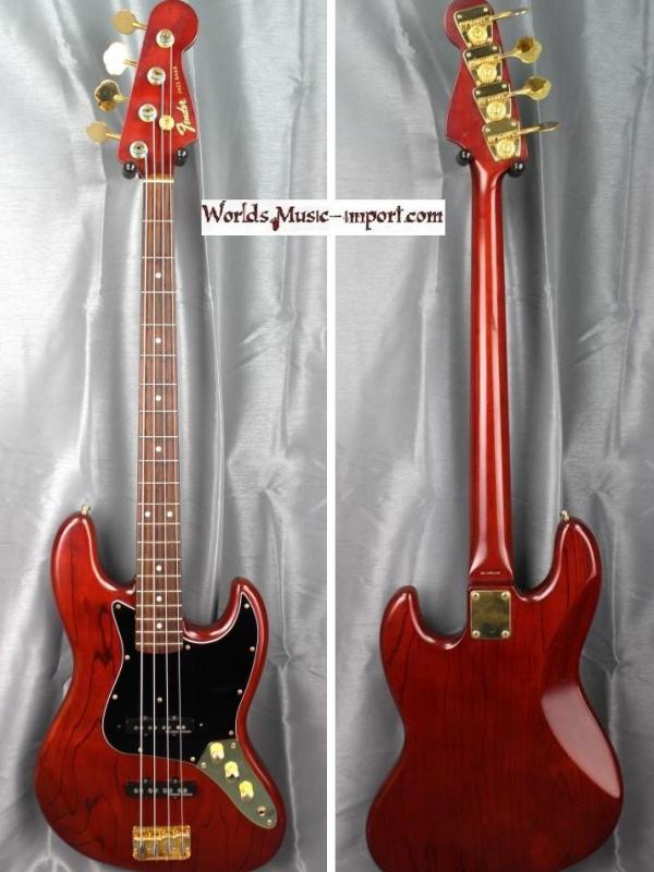 V E N D U E... FENDER Jazz Bass JBG'70 1994 RedWalnut Ash 'rare' 1994 japan import *OCCASION*