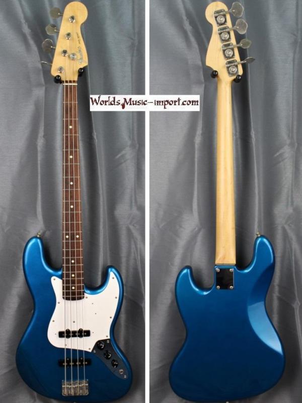 V E N D U E... FENDER Jazz Bass Standard LPB 1994 Lake Placid Blu japon import *OCCASION*