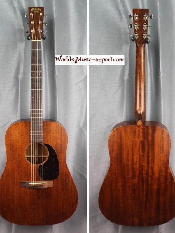 V E N D U E... MARTIN acoustic D-15M 2023 - Natural - dreadnought + étui dur USA *OCCASION*