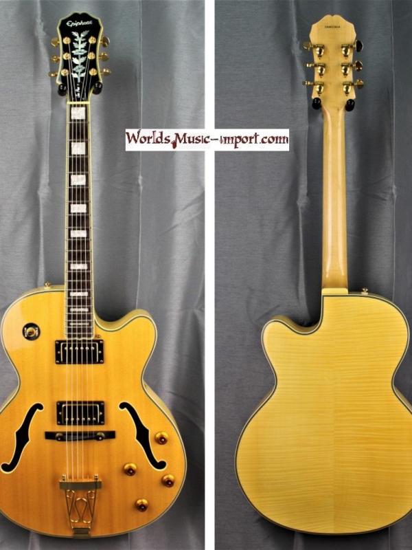 VENDUE... EPIPHONE Jazz Emperator II Joe Pass NA natural gloss 2004 *OCCASION*