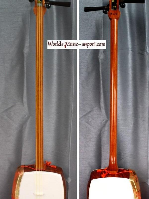 SHAMISEN Traditionnal Japan 3 cordes Bois import japon *OCCASION*