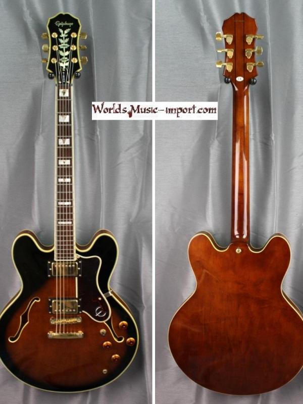 V E N D U E... Epiphone by GIBSON Sheraton VSB 1996 Korea import *OCCASION*