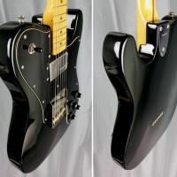 Squier fender jv 1984 ctc telecaster black japan 8 