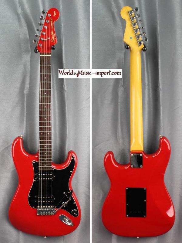 Squier by FENDER Stratocaster ST552' 1983 'JV' - CAR Candy Apple Red - japan import *OCCASION*