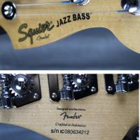 Squier jazz bass vintage modified fretless 5 