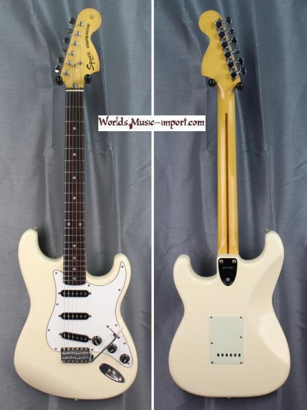V E N D U E... Squier by FENDER Stratocaster CST'30 OWH ST'72 1984 JV SQ japan import *OCCASION*