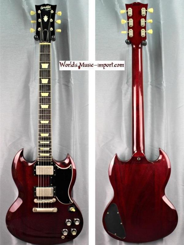 V E N D U E... Orville by GIBSON SG'62 1988 - Heritage Cherry - japan import *OCCASION*